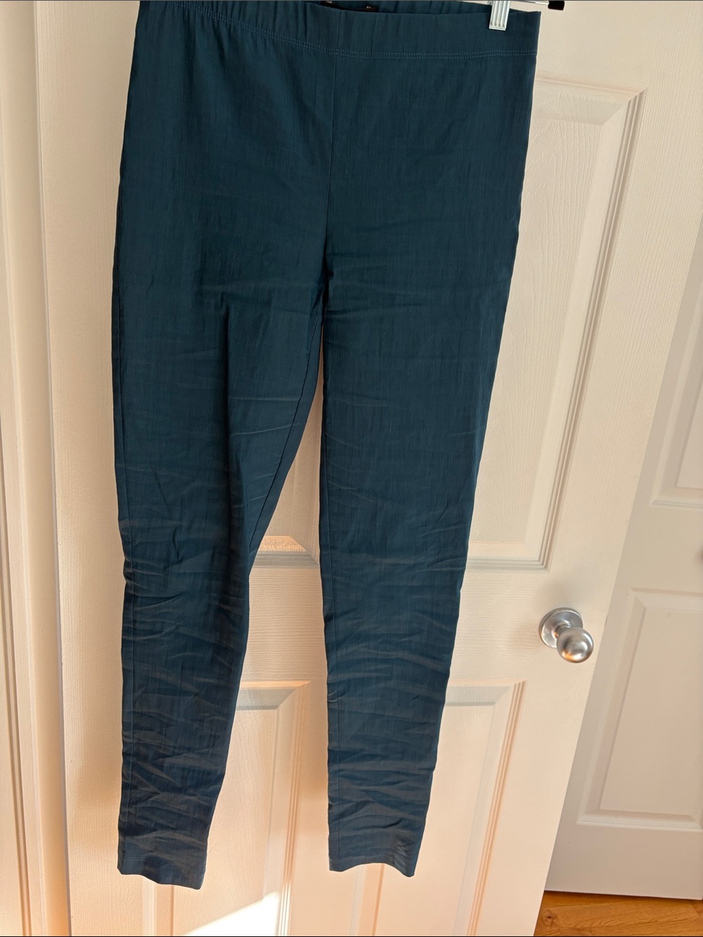 Sarah Pacini Deep Teal Slim Jeggings